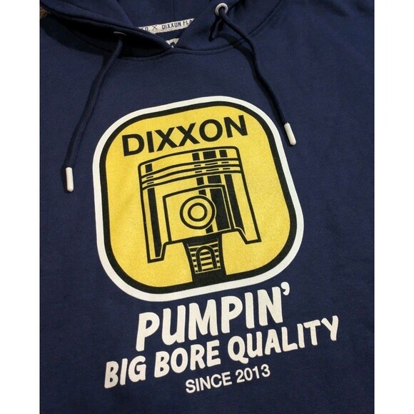 Dixxon Flannel Foam and Function Pumpin Big Bore Quality Hoodie Sweatshirt Men's - Picture 2 of 7